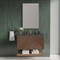 James Martin Vanities Marcello 36in Single Vanity, Chestnut w/ 3 CM Charcoal Soapstone Top D200-V36-CSN-3CSP - alternate 2